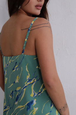 11098 Топ базовый с принтом - Martichelli фото 7