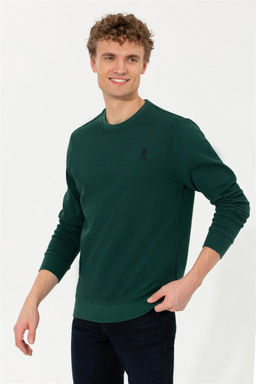 Мужская зеленая толстовка Неожиданная скидка в корзине - U.s. polo assn фото 3