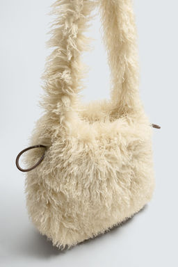 FAUX FUR CROSSBODY BAG HARRY LAMBERT FOR ZARA x DISNEY