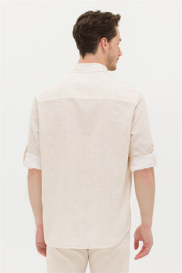 U. S. Polo Assn Мужская рубашка с длинным рукавом Stone - U.s. polo assn фото 12