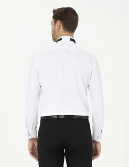 Beyaz Slim Fit Smokin G_mlek