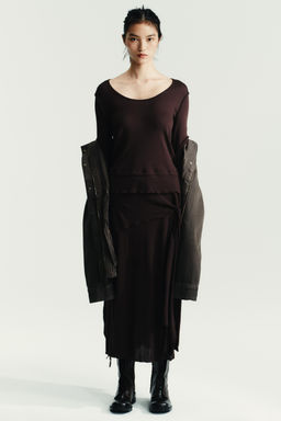SOFT DOUBLE EFFECT T-SHIRT