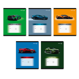 Светоч Т189 Тетрадь ученическая школьная, выборочный лак, A5 24 л. на скобе 65 г/кв.м , белизна 100 % 15 шт. линия 01461 Стартуют все