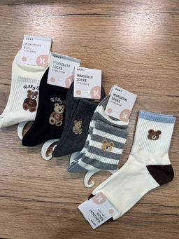 BK1019 Носки, 5 пар ЧЕРНЫЙ