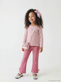 Simli ?izgili K?z ?ocuk Ti??rt