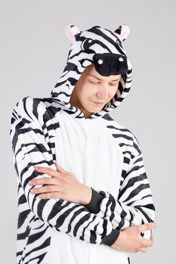 Пижама кигуруми Зебра