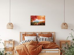 Набор для вышивания PANNA Золотая серия PS-7240 Япония. Гора Фудзияма 40 х 26.5 см