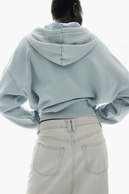 Falda denim con acabado desflecado - H&m фото 4