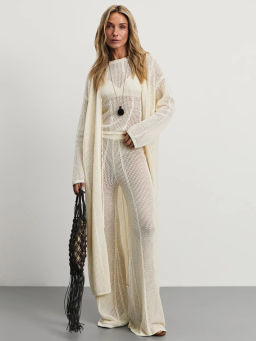 Прямые вязаные брюки / Zarina