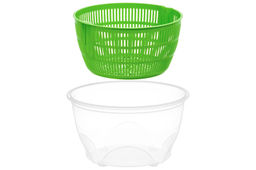 Ёмкость для сушки зелени 4 л 25*25*16,5 см Spinner прозрачная/салатовая - Elan gallery фото 10
