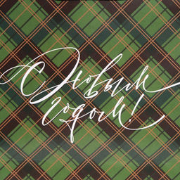 Пакет ламинированный квадратный New Year, 30 30 12 см - Дарите счастье фото 4