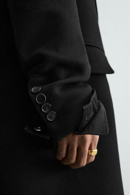 WOOL - CASHMERE LIMITED EDITION COAT - Zara фото 5