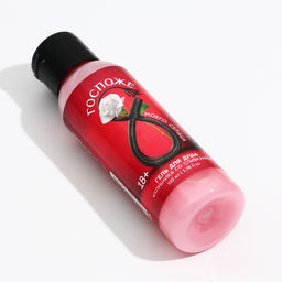 Цена за 2 шт. Гель для душа 8 Марта, 100 мл, аромат клубники со сливками, 18+, Чистое счастье  фото 4