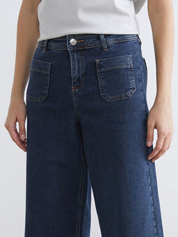 Wideleg Kad?n Jean Pantolon