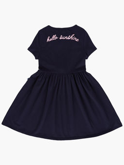 Платье с принтом UD 7137 т.синий - Mini maxi фото 6