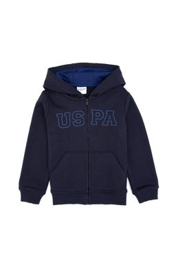 Erkek _ocuk A__k Lacivert Fermuarl_ _rme H_rka