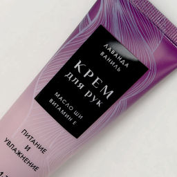 Крем для рук, 50 мл, аромат лаванды и ванили, Чистое счастье