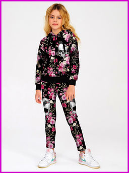 Толстовка "Beauty",розово-чёрный