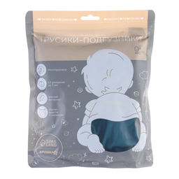 Многоразовый подгузник, флис, цвет темно зеленый - Крошка я фото 8