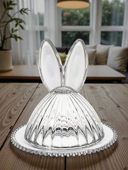 БЛЮДО СЕРВИРОВОЧНОЕ С КРЫШКОЙ RABBIT FAMILY 19,3*19,3*19 СМ - Lefard фото 8