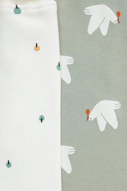 Crockid _ К 400220-2уп/почтовый голубь,деревья в снегу ползунки яс