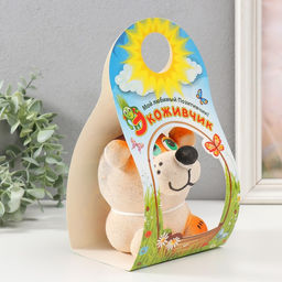 Набор для выращивания «ЭкоЖивчик. Король лев», фигурка растущая в подарочной упаковке