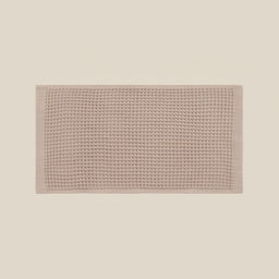 Полотенце вафельное SL HOME: Basic «Саббиа» 90×150 см, хлопок 100%, коричневое