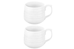 Набор 2 кружек 500 мл 13,5*10*9 см Шелк, фарфор - Elan gallery фото 4