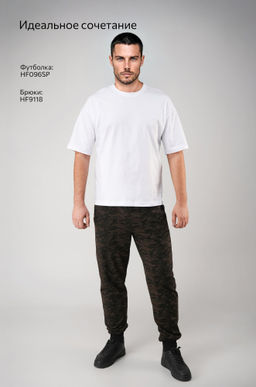 Мужские брюки из футера двухнитки Happyfox
