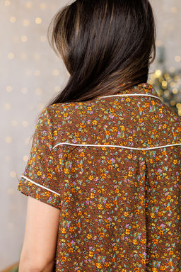 228 Пижама с рубашкой и шортами