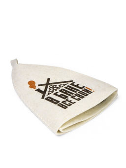 Шапка для бани и сауны «В бане все свои!», полиэфир, шерсть