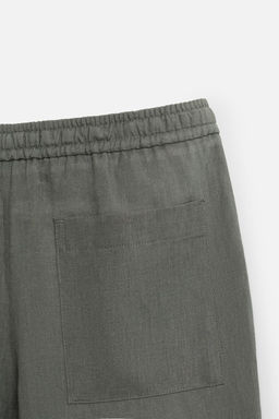 100% LINEN TROUSERS - Zara фото 44