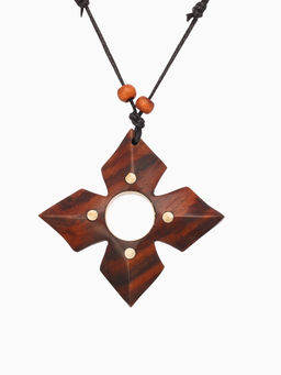 Кулон «Цветок», дерево соно