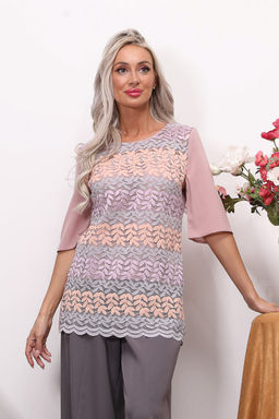 Блуза М3-3473/2 - Wisell фото 3