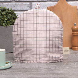 Грелка Этель Клетка 28х28 см, 80% хл, 20% пэ, сатин 110 г/м2