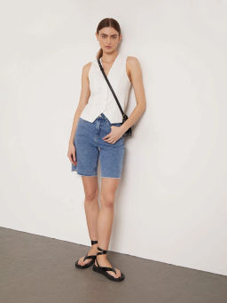 ЛУЧШАЯ ЦЕНА - Жилет приталенного кроя GL052/olivia - Emka фото 4