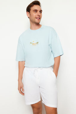 TRENDYOL MAN Haki Loose Fit Pamuklu Bagc?kl? Sort TMNSS23SR00056 - Trendyolmilla фото 3