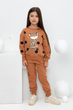 Crockid _ КР 400591/миндаль к409 брюки для дев