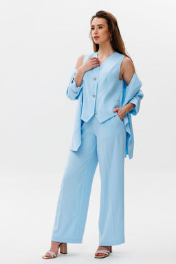 Костюм NIKVA н499-1 голубой  фото 3