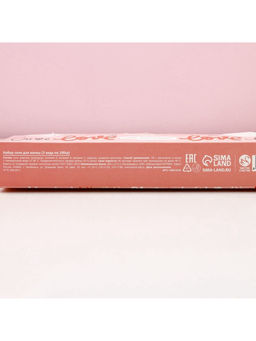 Соль для ванны Love, 3×100 г, аромат сочный персик, карамель, кокос, Чистое счастье