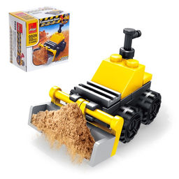 Цена за 3 шт. Конструктор «Городские строители», 4 вида, цвета МИКС