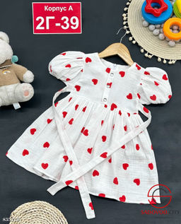 Платье для девочки с принтом