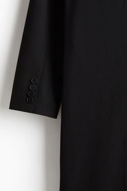 Abrigo cruzado de sarga Relaxed Fit - H&m фото 3