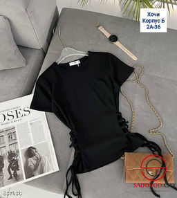 Футболка женская однотонная - Bruno фото 5