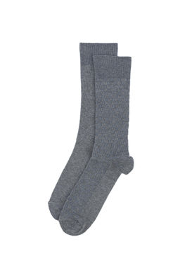 Мужские серые меланжевые носки Неожиданная скидка в корзине