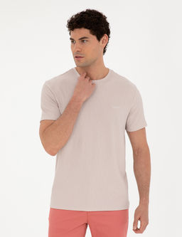 Bej Slim Fit Ti__rt