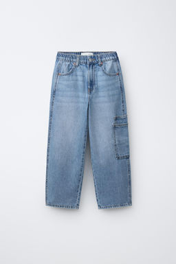 WORN-EFFECT CARPENTER JEANS - Zara фото 5
