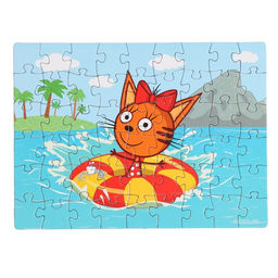 Цена за 20 шт. Пазл «Три кота», 54 элемента