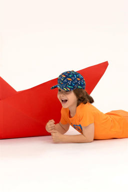 Детская оранжевая футболка с круглым вырезом Неожиданная скидка в корзине - U.s. polo assn фото 2