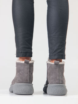 Ботинки EDART 308.агата gr. серый замок замша/шерсть - Ed'art фото 12